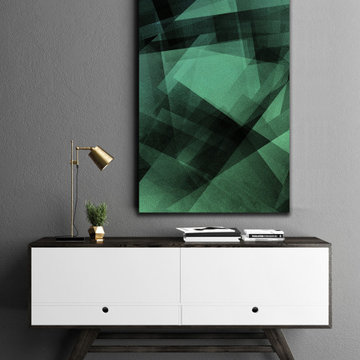 Mint Green Original Digital Art