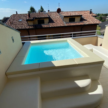 Spa Space® la mini piscina su misura ideale per il tuo terrazzo/veranda/giardino