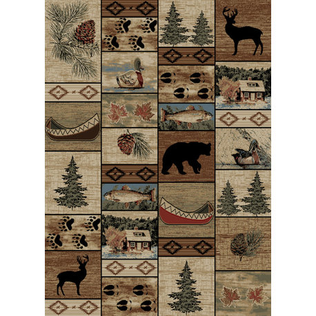 Mountain Solitude Rug, 2'3"x7'7"