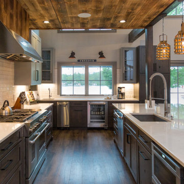 Modern & Rustic Lake House