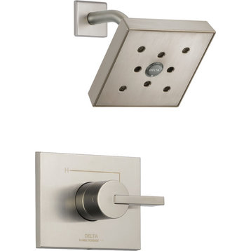 Delta Vero Monitor 14 Series H2Okinetic Shower Trim, Stainless, T14253-SSH2O