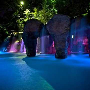 Swimming Pool Waterfalls