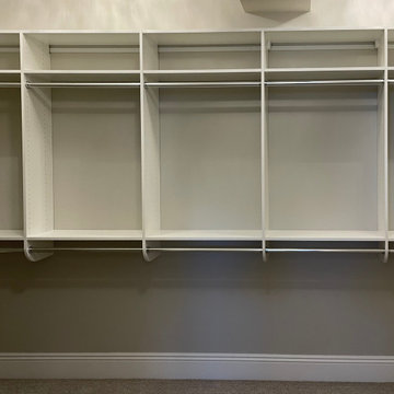 New Closet System in a Walk-in Master