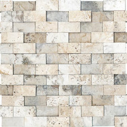 Picasso Travertine - Honed Cubics 1x2 - Products