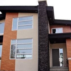 Belgravia Infill Home - Siding And Stone Veneer