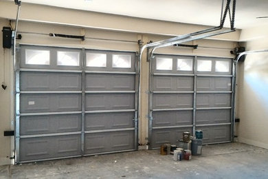 Double Garage Door Opener Installation in Richmond TX