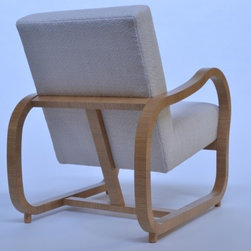 Oliver Chair- Rear View - Armchairs And Accent Chairs