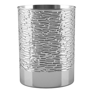 Nu Steel Triune Wastebasket & Trash Bin In 3-Tone Shiny - Foto 6