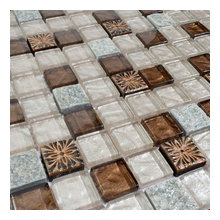 Glass Flooring From Recycled Bottles