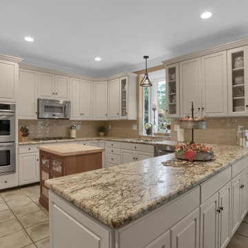 Leathered Blue Dunes Kitchen