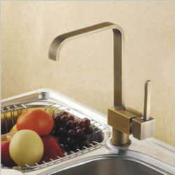 Phoenix Classico Antique Brass Single Handle Kitchen Sink Faucet - Kitchen Faucets