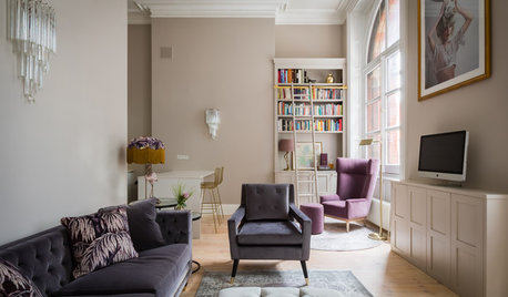Houzz Tour: Jewel Tones Bring Out the Beauty in a City Apartment