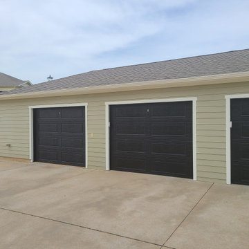 Complex Garage Exterior