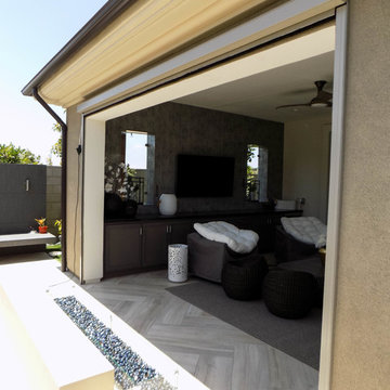 California Room Motorized Power Screens in Westlake Village, California