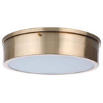 Craftmade Lighting - Craftmade Lighting X6713-SB-LED Fenn - 13 Inch 20W LED Flush Mount - The sleek metal frame of our new Fenn Collection bFenn 13 Inch 20W LED Brushed Polished Nic *UL Approved: YES Energy Star Qualified: n/a ADA Certified: n/a  *Number of Lights:   *Bulb Included:Yes *Bulb Type:LED Disk *Finish Type:Brushed Polished Nickel