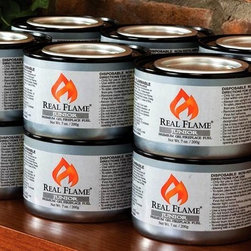 Real Flame Jr Premium Gel Fuel 12 Pack - Fire Starters And Fuel