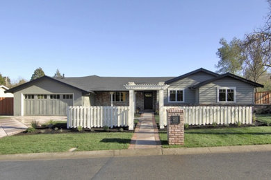 Arts and crafts exterior home photo in San Francisco