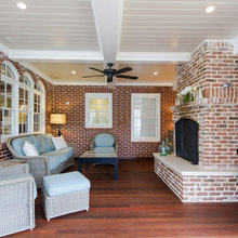Outside Fireplace