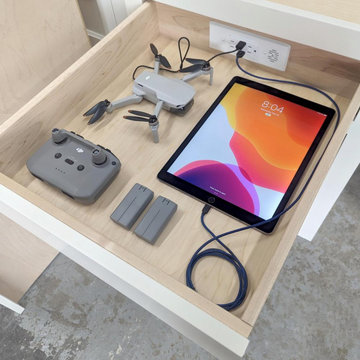 Kitchen In-Drawer Charging Outlets