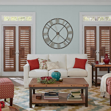 Bali 3½" Wood French Door Shutters
