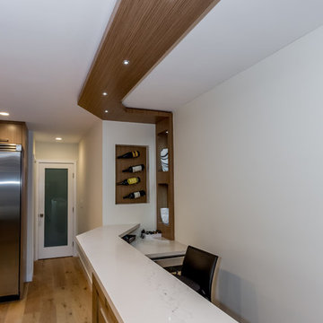 Contemporary home remodeling