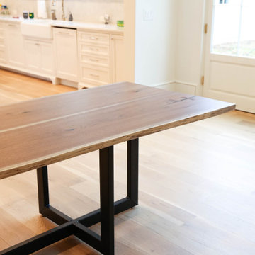 10 Foot Natural Walnut Live Edge Table