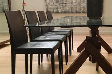 Example of a trendy dining room design in San Francisco