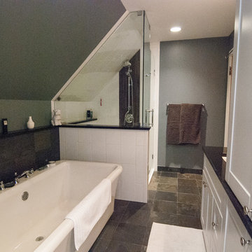 Attic to Bathroom Conversion