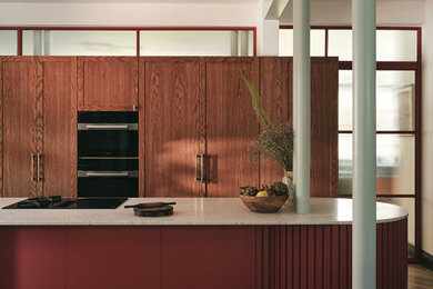 Modern kitchen in London.