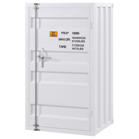 ACME Cargo Chest With 1 Door, White