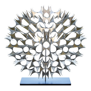 Cosmos Sculpture, Nickel, Large - Contemporary - Decorative