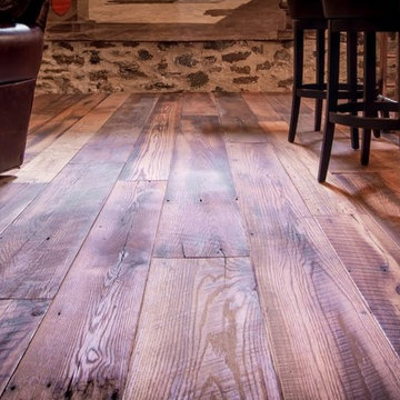 Wide Plank Antique Oak Flooring
