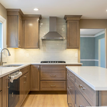 Clean and Beautiful Kitchen Remodel in Shelby Township