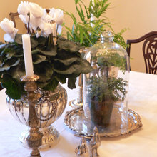 Silver Tray Decor