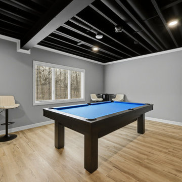 Custom Theater Focused Basement - Delafield, WI