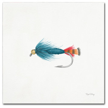Elyse DeNeige 'Gone Fishin IX' Canvas Art, 18" x 18"