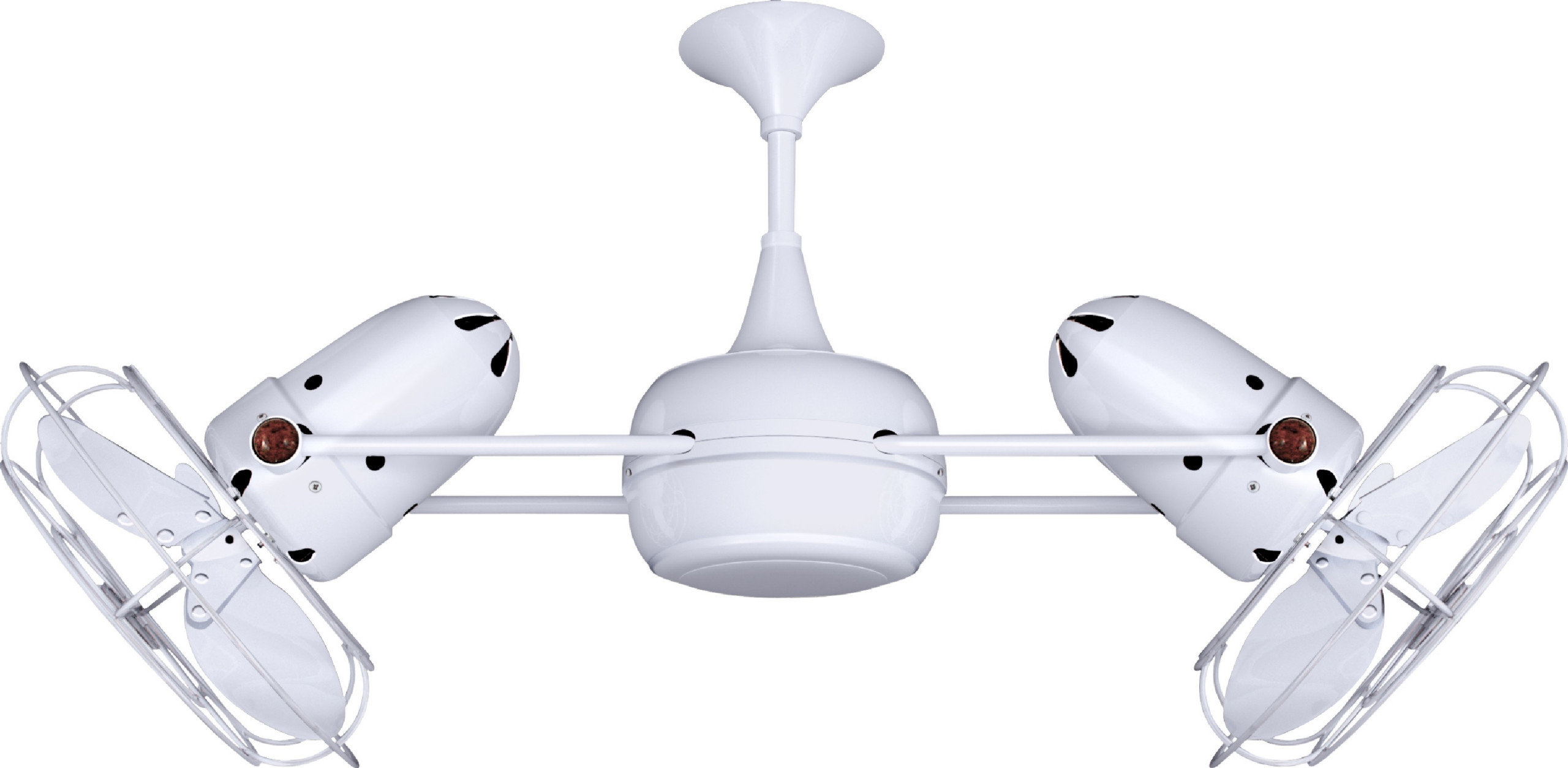 Ceiling Fan Angular Rotation Duplo Dinamico Rotational Ceiling Fan - Industrial - Ceiling Fans - by ...