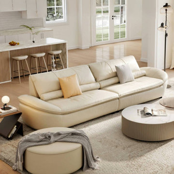 Napa Leather BELLA Sofa for Living Room