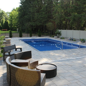 Pool + Patio in Huron Charter Twp.