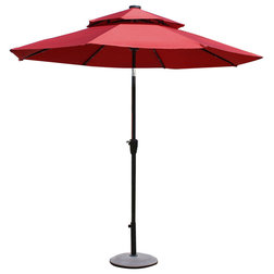 Contemporary Outdoor Umbrellas by Adeco Trading