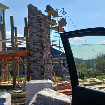 Union | 2-Story Covered Octagon Custom Deck