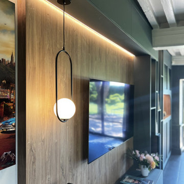 Agencement sur mesure d'un salon