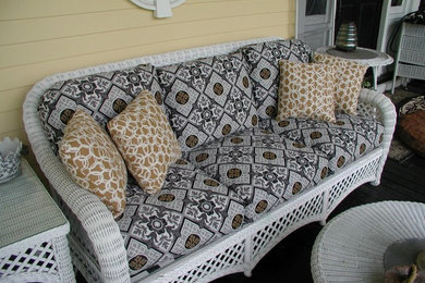 Inspiration for a timeless porch remodel in Boston