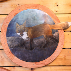 Through Your Spotting Scope - Public Art Commission - Sculptures