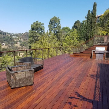Multi-level Deck on Hillside in Mount Olympus