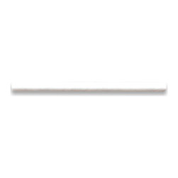 Stone Center Corp - Thassos White Marble Pencil Liner Trim Molding 5/8x12 Honed, 1 piece - Accent Trim And Border Tile