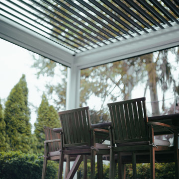 Bartlett Residence - Plymouth, MI: StruXure Louvered Pergola & MagnaTrack Screen