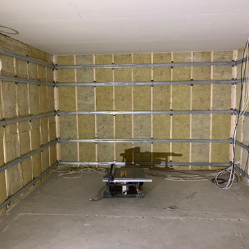 Basement with  Speak easy, Theater, Workout room and Lounge area - under constru