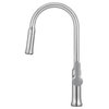 KRAUS Nola 1-Handle Pull Down Dual-Function Spray Kitchen Faucet, Chrome