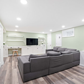 Maplewood New Jersey Basement Remodeling